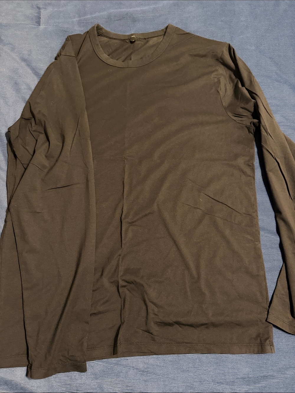 lululemon athletica Men's Long-Sleeve Crew Tee - Black